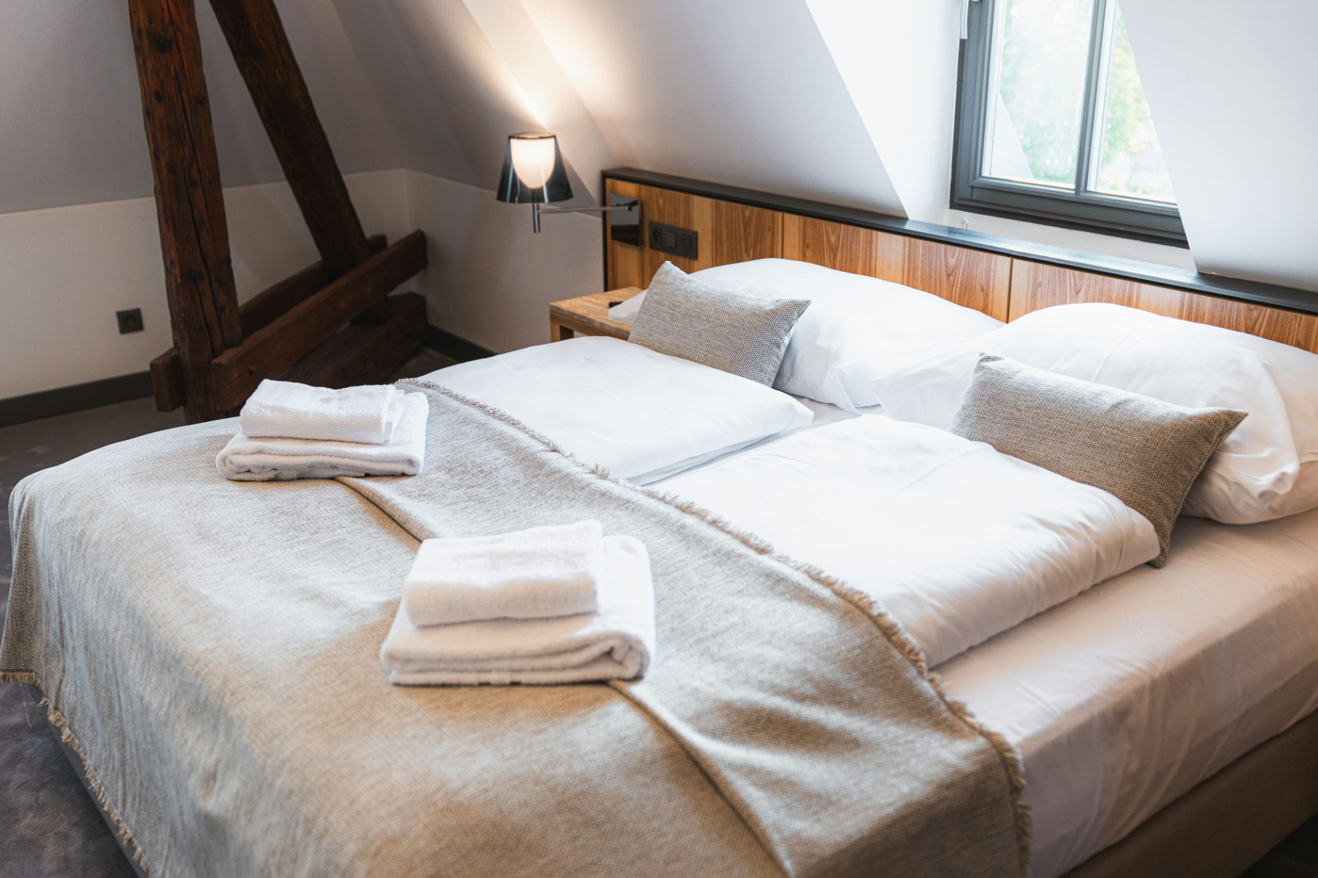 Comfort Suite — interiér apartmánu v hoteli Albrecht